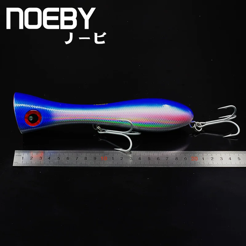 NOEBY 1 шт. рыболовная приманка 205 мм/130 г верхний водный большой Поппер твердая