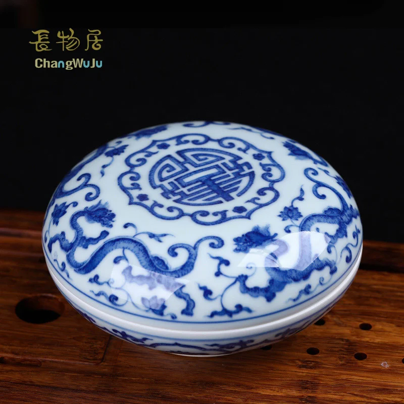 Changwuju в цзиндэчжэне аксессуары для домашнего декора цветная Фарфоровая коробка