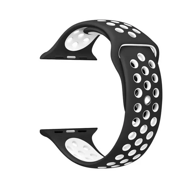 Спортивный силиконовый ремешок BUMVOR для Apple watch nike 44/40 мм и 42/38 браслет наручный iwatch