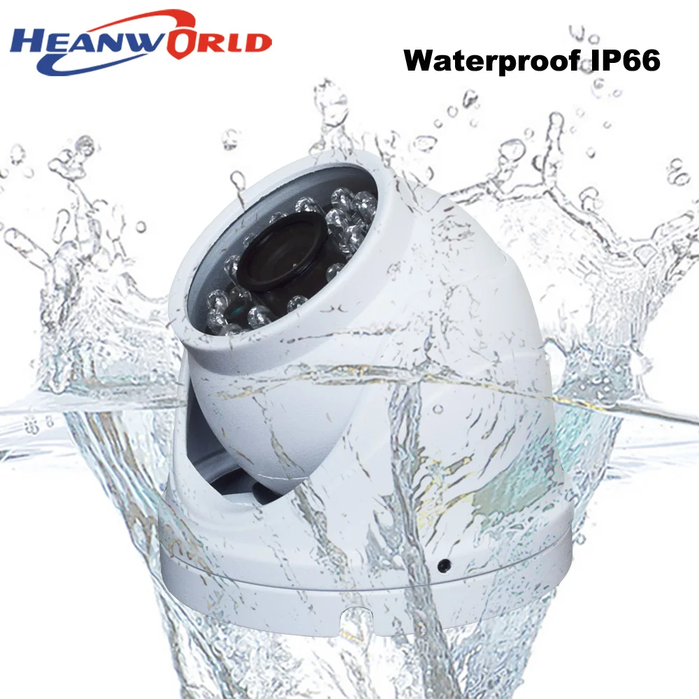 Heanworld Водонепроницаемая мини купольная ip камера 720P 960P 1080P Поддержка POE cctv