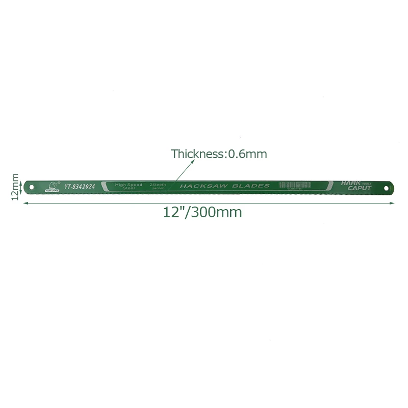 Hacksaw лезвие пилы с одним лезвием 12 ''/300 мм 14T/18T/24T зубья универсальная ручная