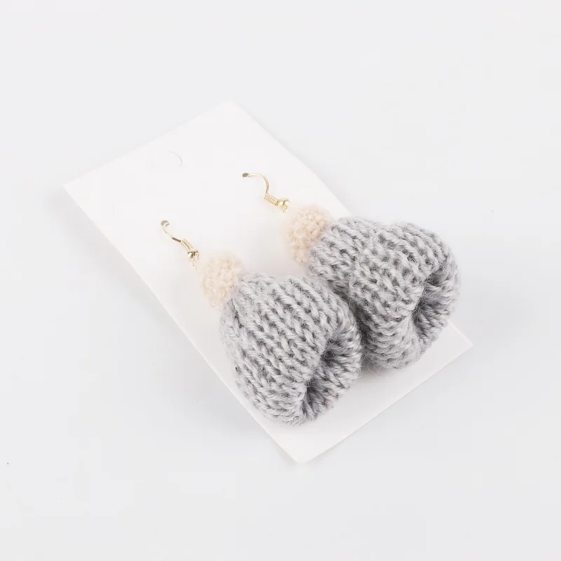 New Arrival 10pcs/lot Multiple Color Woolen hat handmade diy Earrings Material Package Hair Accessories Decoration Supplies | Украшения и