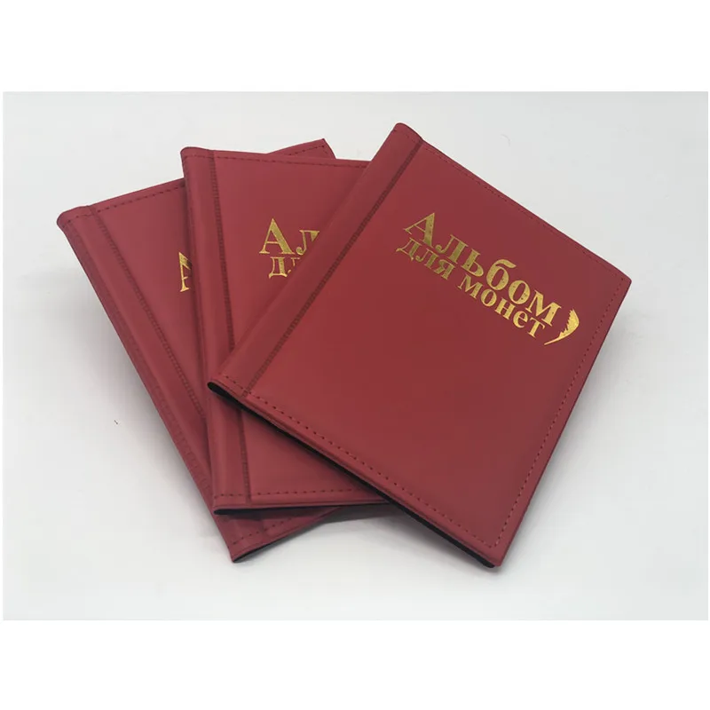three albums Два или три альбома монет каждый 10 страниц подходит для 250 штук коллекция монет книга с металлическим уголком 3 цвета - Цвет: three albums