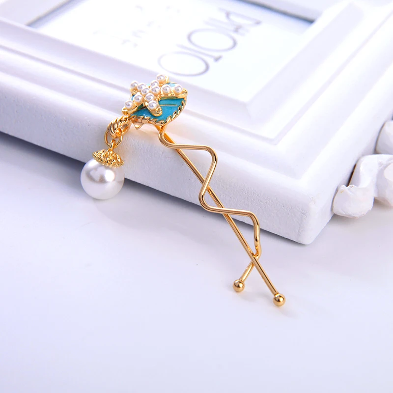 Женские эмалированные акриловые жемчужные Заколки BALANBIU два типа специальный