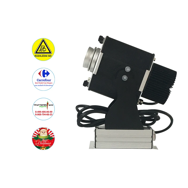 New Model OUTDOOR Waterproof Static Image 20W LED Projector Rustproof IP65 High Definition Custom Logo Gobo Lights | Лампы и освещение