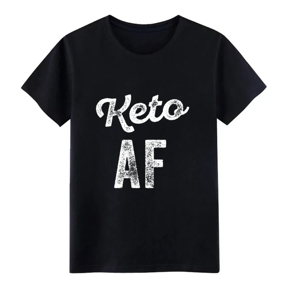 Мужская футболка Keto AF Ketones Diet Vegan на заказ 100% хлопок размер S-3xl формальный