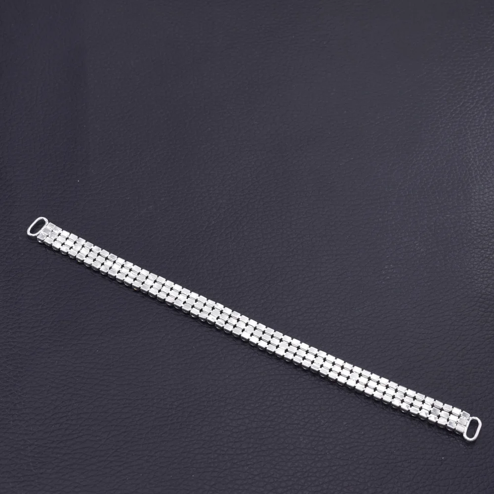 

30pcs 3 ROWS 17cm Full Crystal Rhinestone Bikini Connectors/ Buckle Metal Chain For Swimming Wear Bikini Decoration BK-38