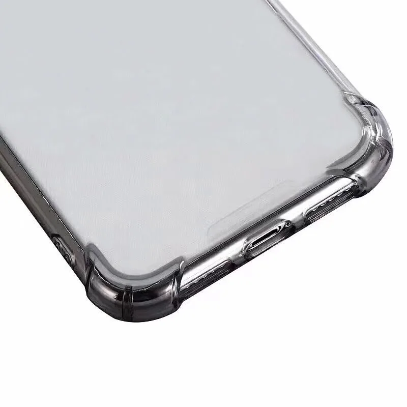 Мода ударопрочный чехол для iPhone X XS MAX XR прозрачный силиконовый из мягкого ТПУ Iphone