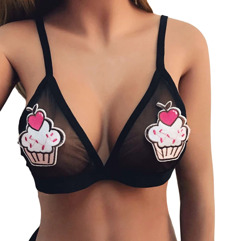 Новинка 2019 сексуальный женский сетчатый прозрачный бюстгальтер без косточек