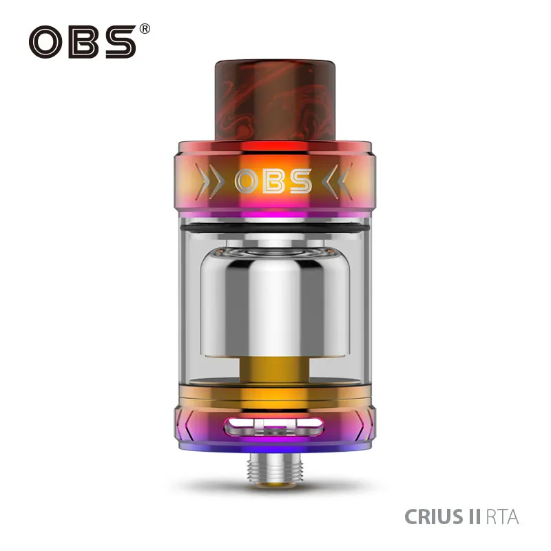 Оригинальный атомайзер obs crius II с одной катушкой rta баком 3 5 мл и капельным