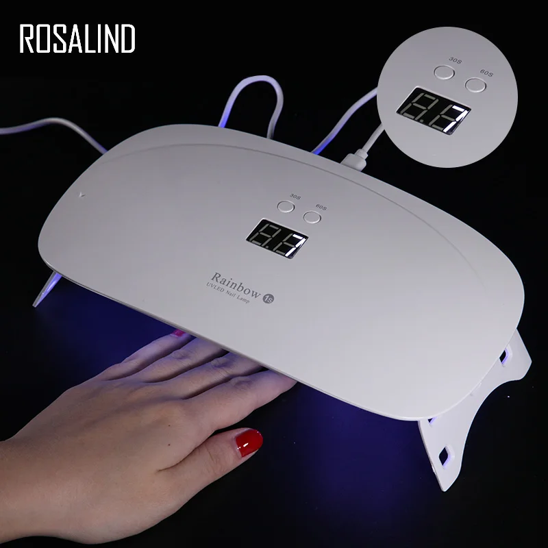 ROSALIND ледяная лампа для маникюра гибридный гвоздь лаковая машина