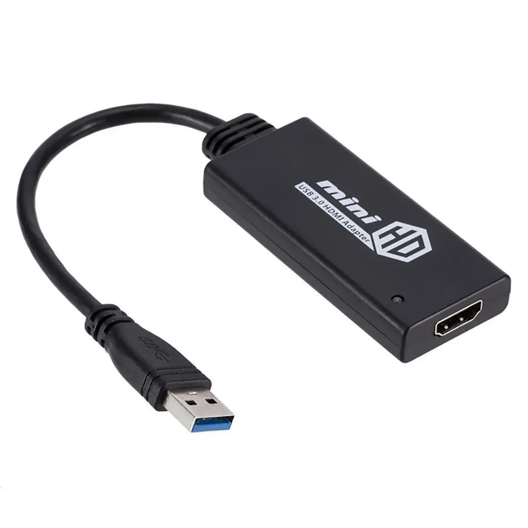 1080P HD USB 3.0 to HDMI Adapter Converter 10cm/3.93inch For Stylish design with distinctive look. PC Computer | Электроника