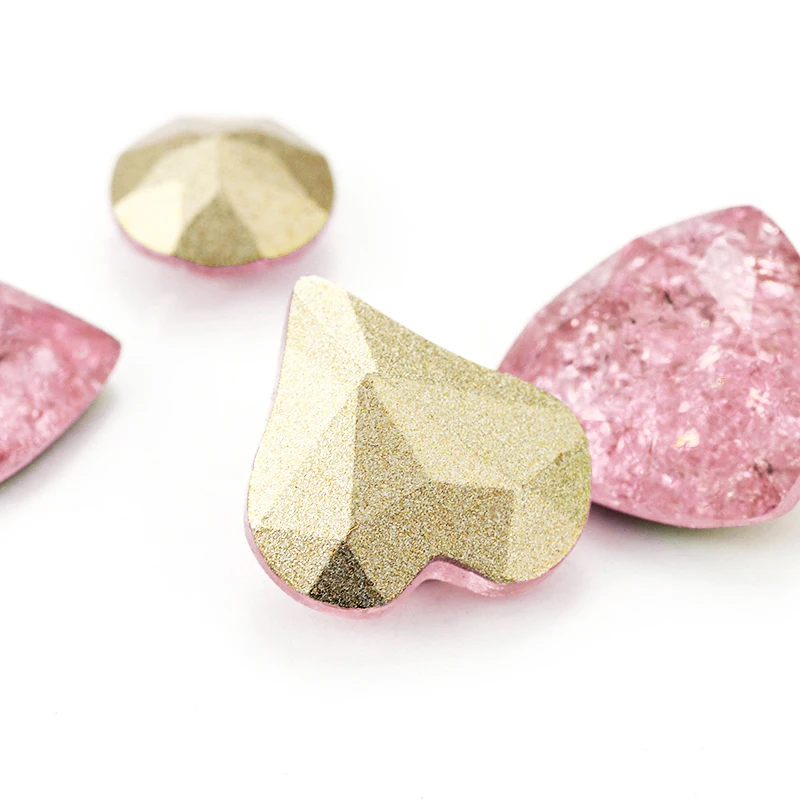 Стеклянные Камни светильник лые розы IC измельченные ледяные драгоценности