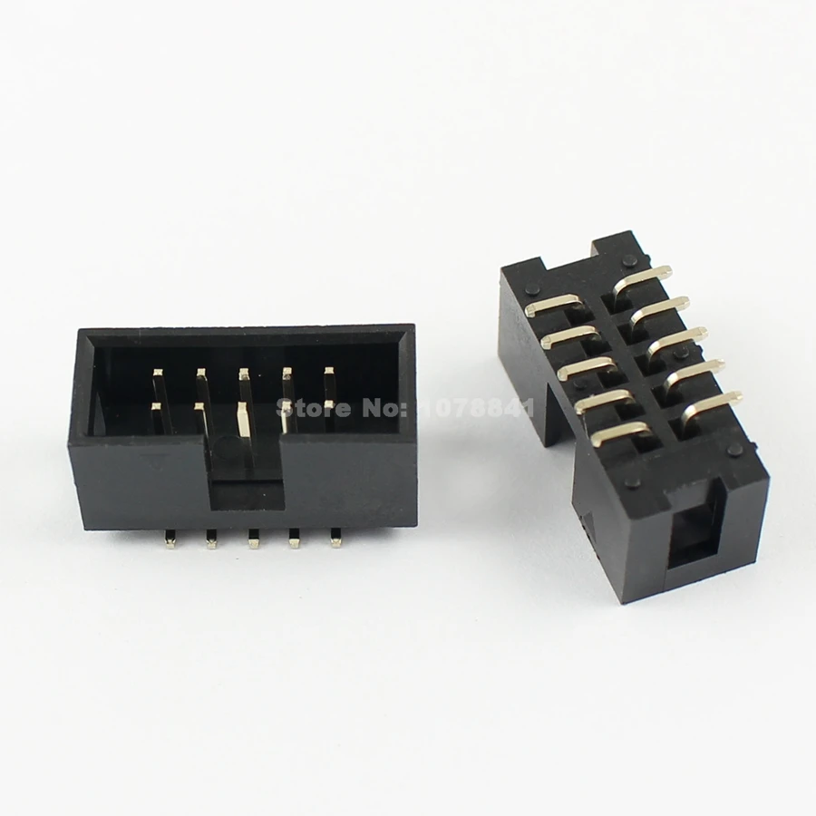 10 шт. 2 54 мм Шаг 2x5 контактов SMT SMD Штекерный корпус IDC|connector 10|connector 2.54mmconnector idc |