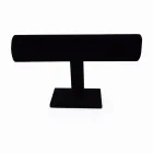 Подвесной Т-образный браслет из черного бархата, ожерелье, ювелирная витрина для организации дома