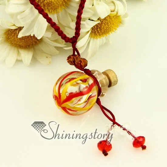 Диффузоры ожерелья эфирного масла пустой маленький флакон ожерелье подвески для