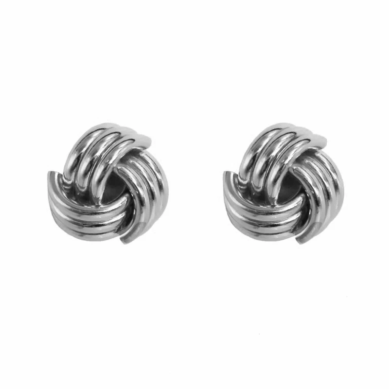 Silver 2205 Винтажные висячие серьги для женщин, геометрические серьги ZA из металла, золотые, серебряные, крученые, круглые, простые, Панк ювелирные изделия - Окраска металла: Silver 2205