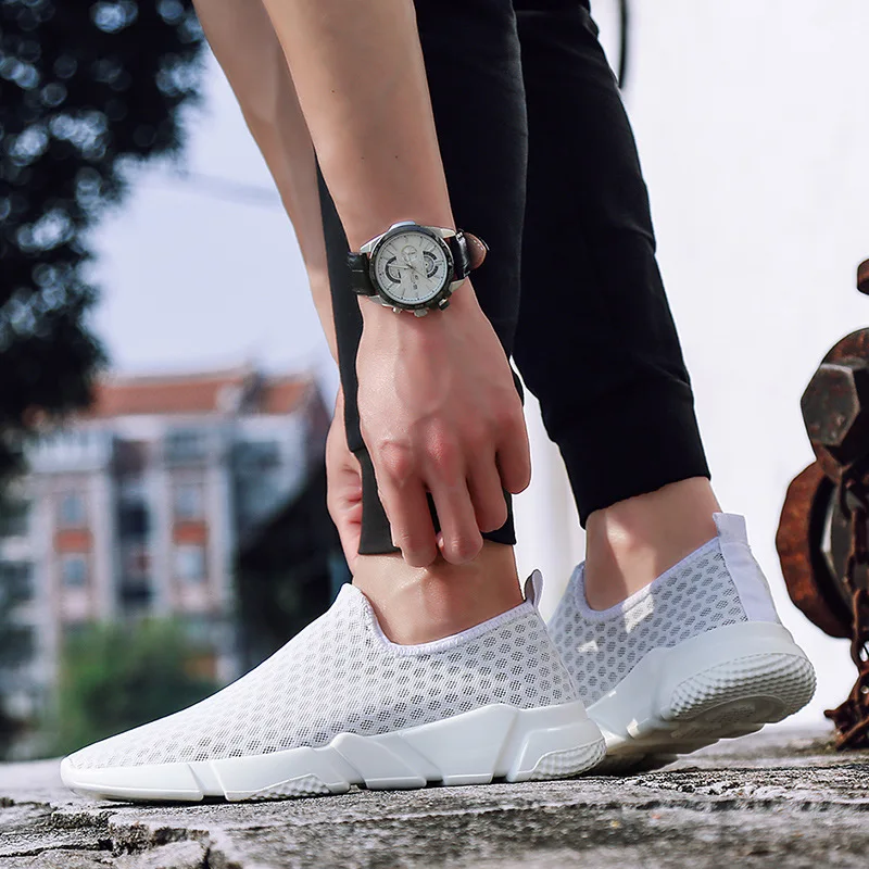 Новые воин сетки воздуха мужские кроссовки для мужчин туфли бега трусцой теннис