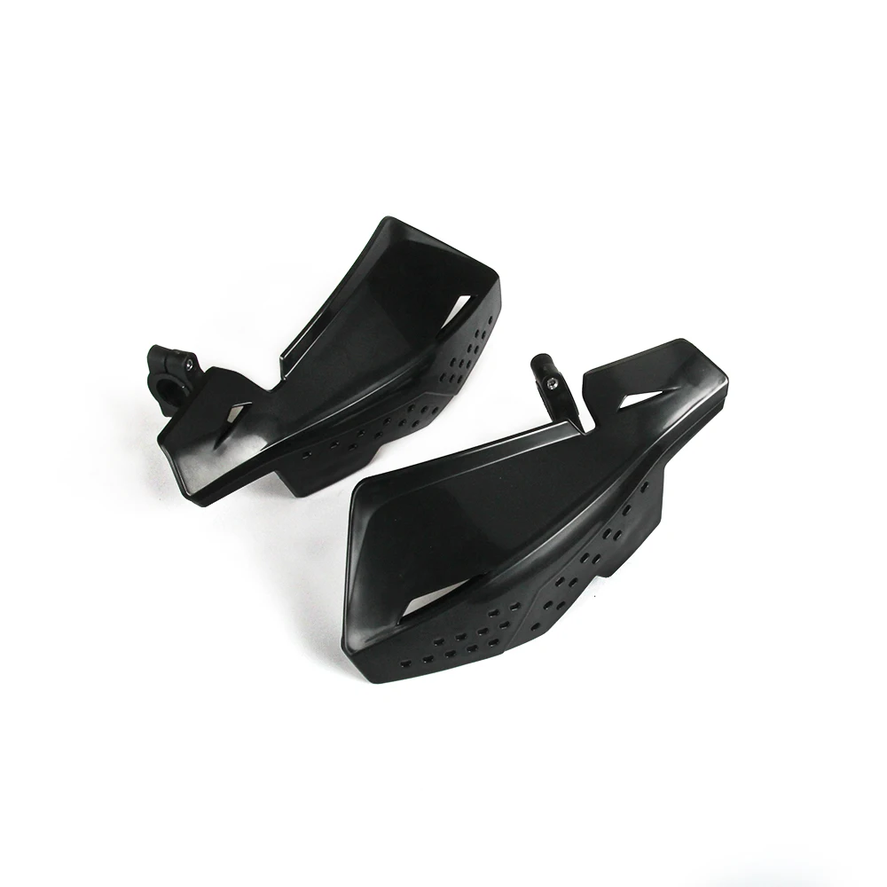 Черный Мотоцикл 22 мм 28 мм Handguard рука охранники комплект для HONDA KTM KAWASAKI YAMAHA SUZUKI CRF EXC KLX YZF RMZ Байк эндуро - Цвет: Черный