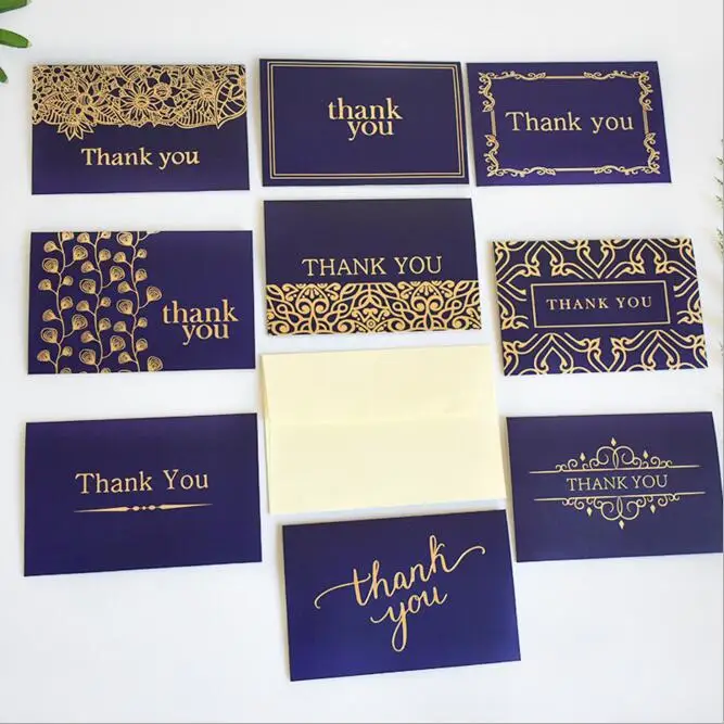 5pcs/Lot Pretty Business Invitation Envelope Letter Gift Card Graduation Birthday Postcard Thanksgiving Blessing Cards | Канцтовары для
