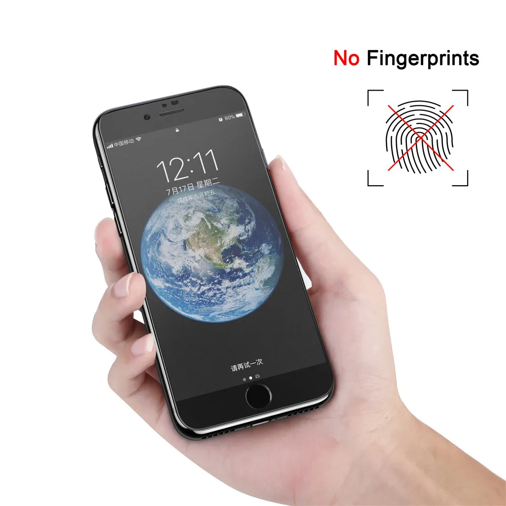 SZYSGSD 9 H твердость матовое закаленное стекло для iPhone X Премиум против царапин 6 S 8 Plus