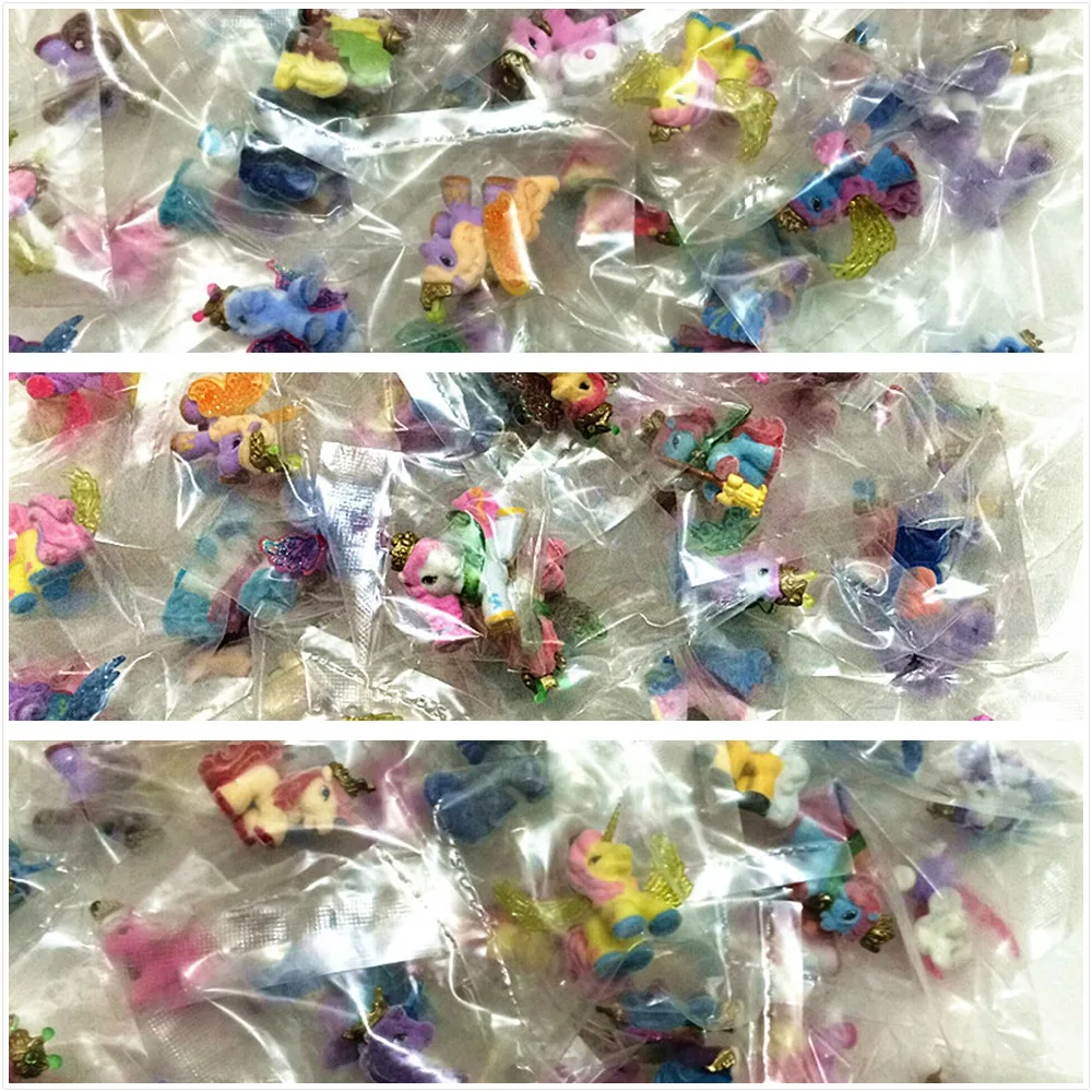 AILAIKI 30 шт./лот Simba Filly маленькая лошадь 3 см мини лошади детские животные куклы