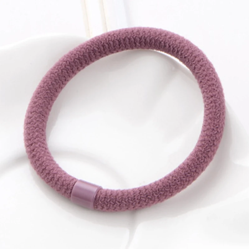 

LNRRABC Overstriking 10PCS/Lot Elastic Hair Bands Adjustable Headwear Durable Cotton Rubber Band Women Hair Accessories
