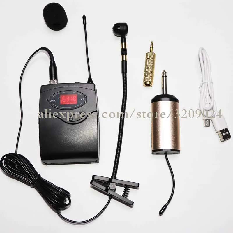 Музыкальный инструмент Φ Mic UHF Band передатчик приемник саксофон скрипка флейта