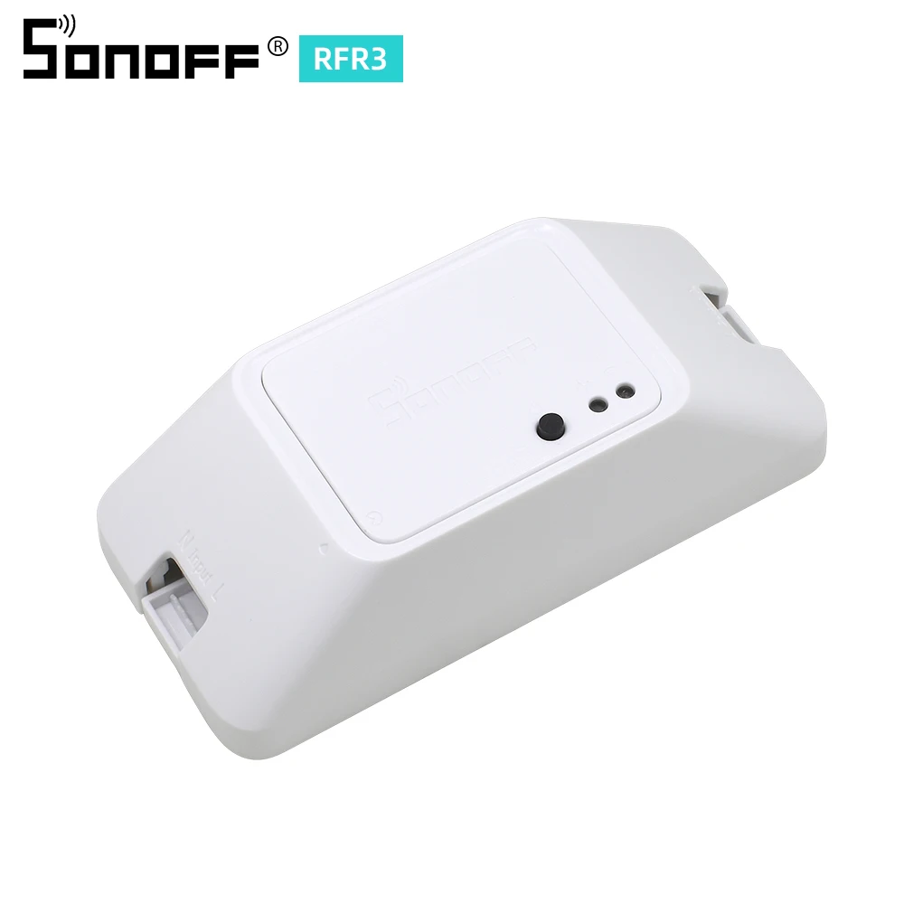 Умный дом Sonoff RF R3 беспроводной WiFi переключатель Smart RF управление RM 433 МГц пульт дистанционного управления ler 100-240 В с Alexa Google Home