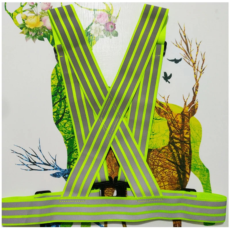 Жилетка Светоотражающая SPARDWEAR эластичный жилет с тремя полосками для