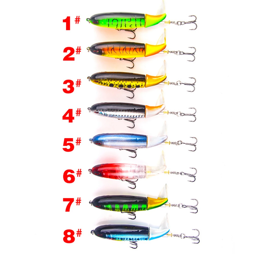 Whopper Plopper 10 см 13 2 г искусственная жесткая приманка рыболовная 3D Глаза Мягкий