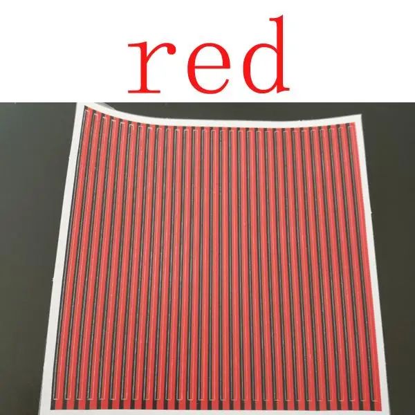 RED 1 SHEET 1 лист 4 цвета материалы для завязывания мушек синтетический Павлин перо для завязывания мушек синтетическое перо обертывание для тела 30 Стад/лист Нимфа жук - Цвет: RED 1 SHEET