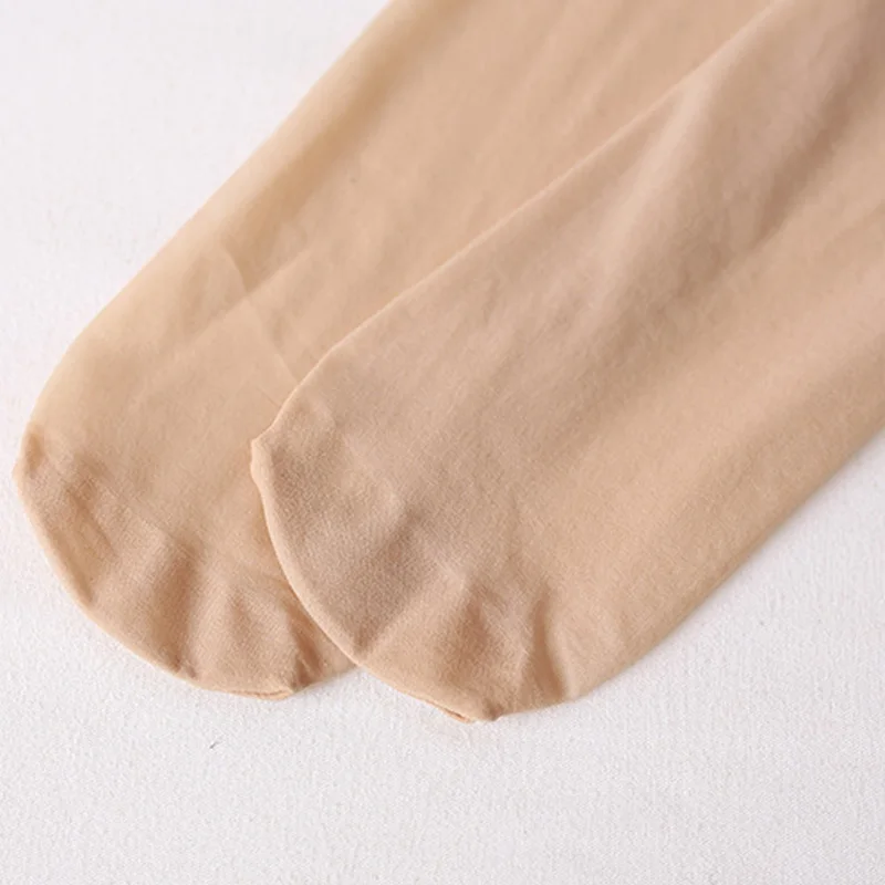 

FENNASI Woman's Tights Sexy Black and Skin Patchwork Sticky Nylons Lady Sexy Pantyhose Woman Plus Size Transparent Slim Tights