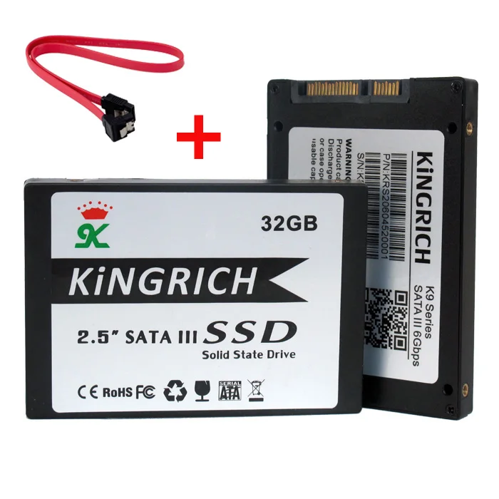Kingrich 2.5 &quotSATA II SSD 32 ГБ твердотельный диск 8 16 2 канала для ноутбука тетрадь PC