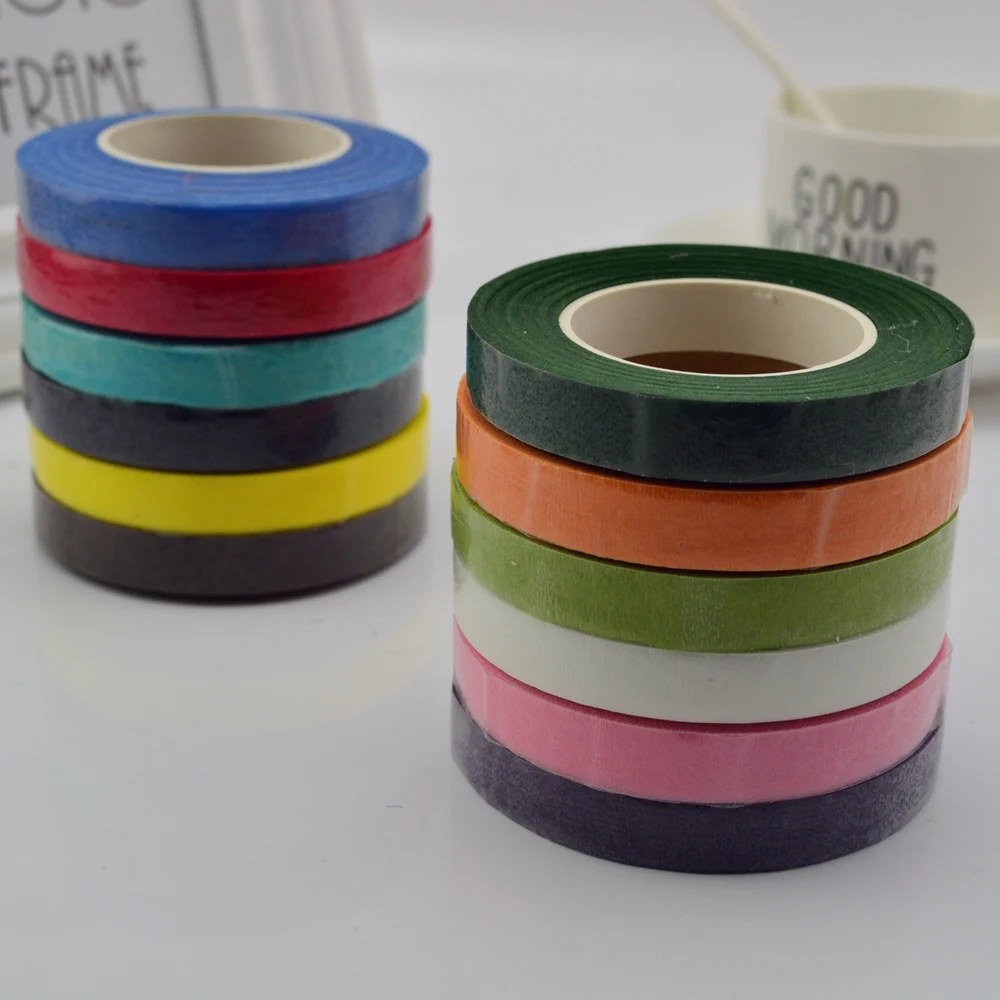 25 Meter Paper Garland Tape for Wedding Decoration and DIY Wreath Flores - Artificial Flower Fixed Supplies with Glue image 5
