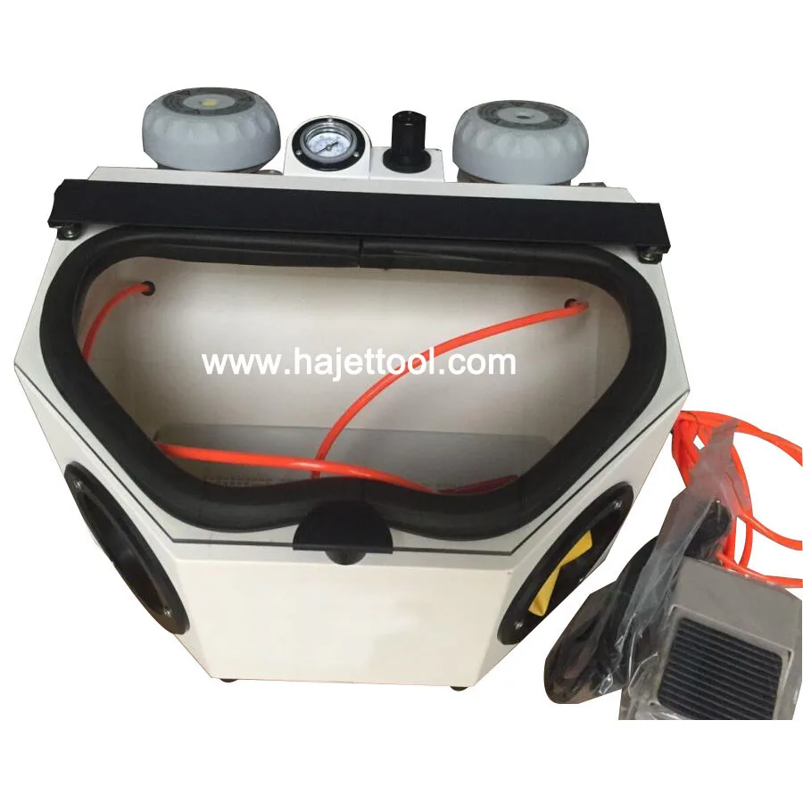 Ювелирные инструменты и оборудование пескоструйная машина 220 В с 2 ручками