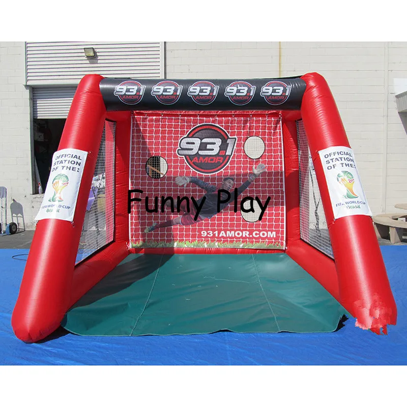 Надувные футбольные ударные игры надувные ворота цель надувной футбольный мяч