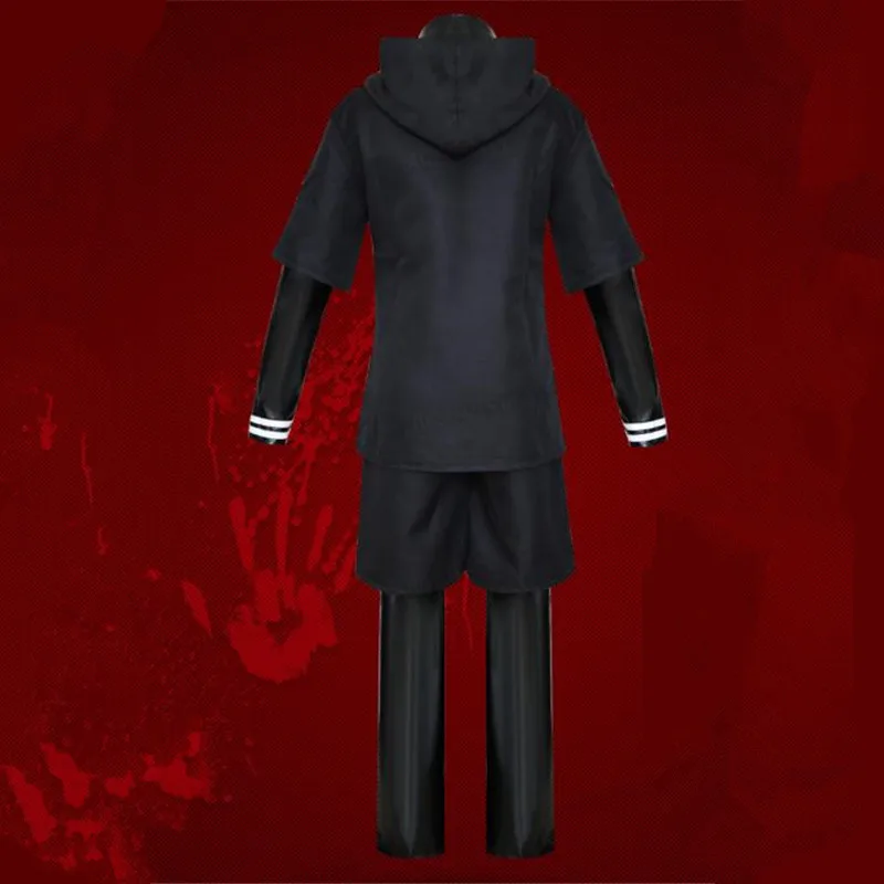 Костюм для косплея на Хэллоуин аниме Tokyo Ghoul Jin Muyan боевой костюм из 4 предметов
