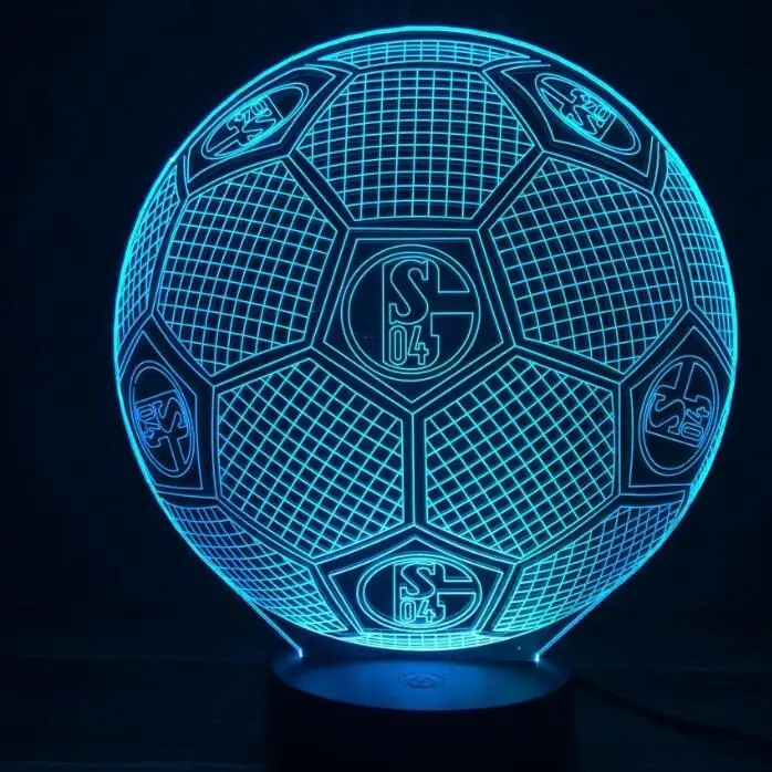 Настольная лампа с 3D светодиодами USB для сна подарок на Рождество детей друзей