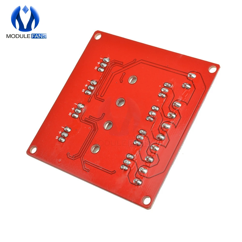 Четыре канала 4 способ маршрут MOSFET Кнопка IRF540 V4.0 + модуль коммутатора для Arduino DC