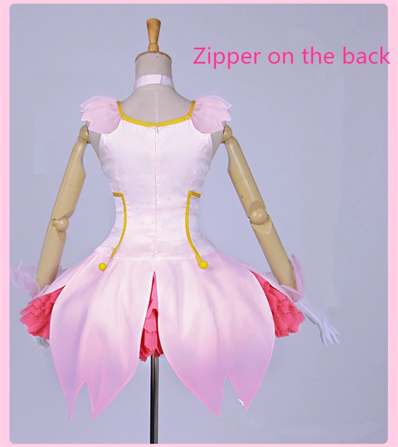 

Card Captor Cospplay KINOMOTO SAKURA Clear Card Cosplay Costume Women Dress Cosplay Outfit Christmas Crystal Cherry Costume