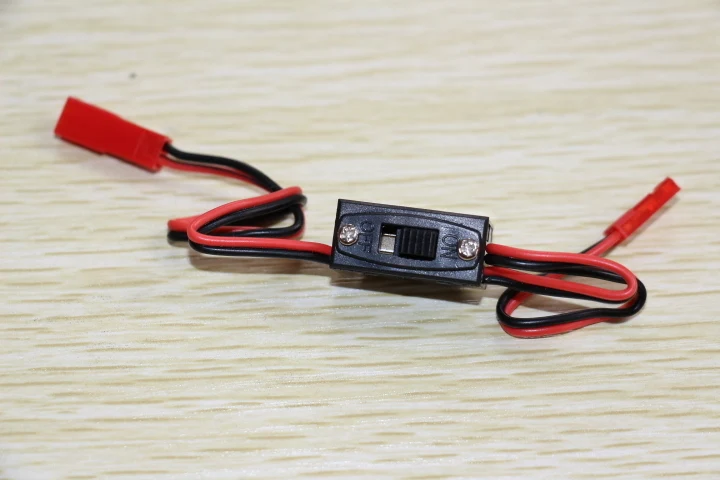 RC On/Off 1/10 1/8 запчасти JST Коннектор сервоприемник переключатель Nitro Power