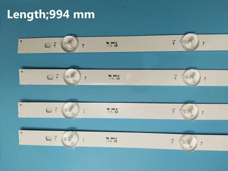 3 комплекта = 24 шт. светодиодный фонарь для LG TV 49UJ630V 49LJ5500 NC490DUE-AAFX1-41CA GAN01-1294A-P1 |