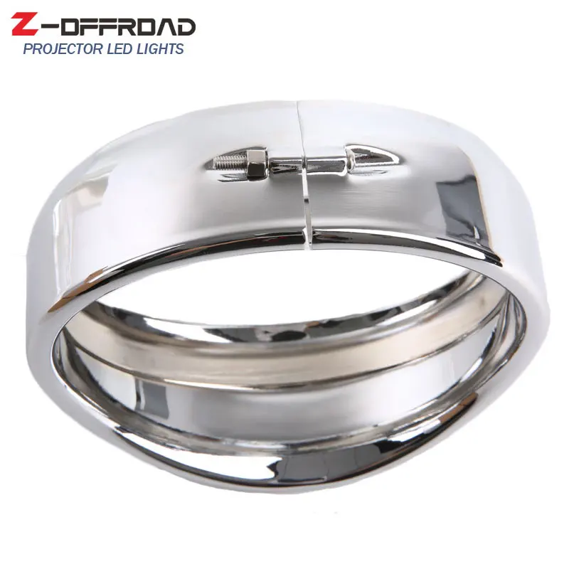 7inch black/Chrome Headlight Headlamp Trim Ring 4.5 inch Fog Light For Touring Road King Electra Glide | Автомобили и мотоциклы
