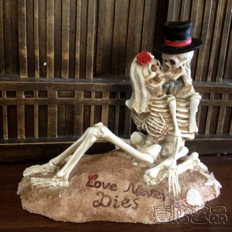 Творческий Polizesin украшения дома пляжные череп невесты Труп на