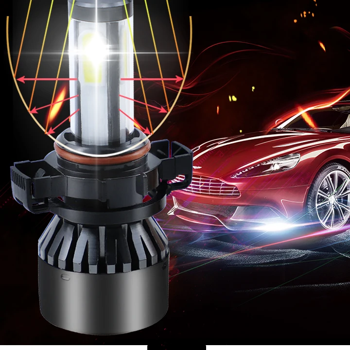 D2s светодиодные лампы для фар головного света авто светодионая лампа 9012 H1 H3 880 H7 H11 H8 H9 9005 HB3 H10 9006 HB4 5202 h16 D2C H4 9004 9007 H13