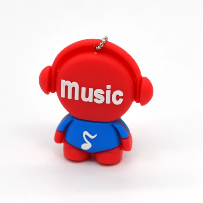 Флеш накопитель мультипликационный музыкальный человек 2 ГБ/4 ГБ/8 ГБ/16gb/32gb/64gb опт