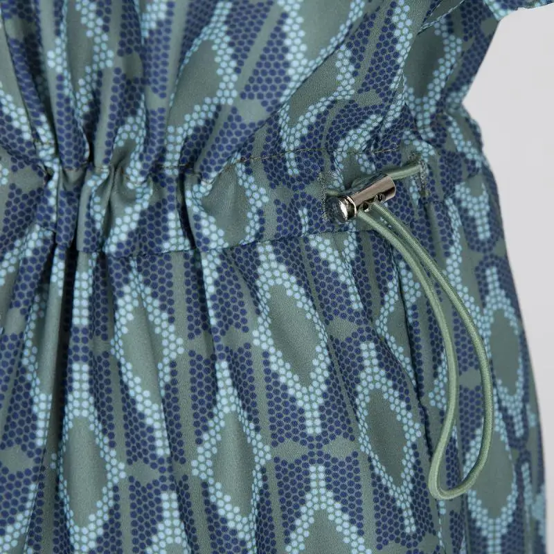 Женский комбинезон с коротким рукавом GETSRING клетчатый Длинный высокой талией и