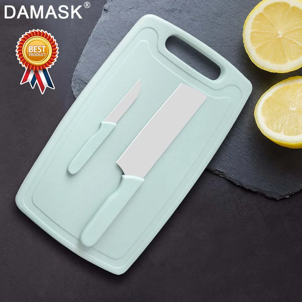 Набор ножей из экологически чистой полиуретановой нержавеющей стали Damask