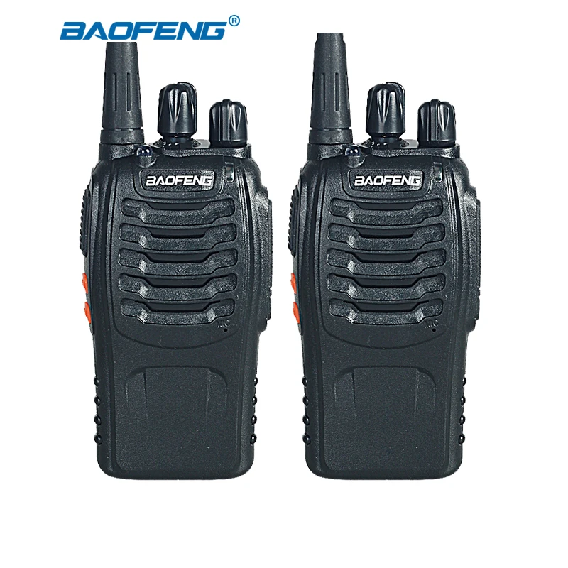 2 шт. Baofeng BF 888S Walkie Talkie 5 Вт UHF 400 470 МГц Ручной портативный CB Ham Radio walkie talkie Set baofeng Radio|cb
